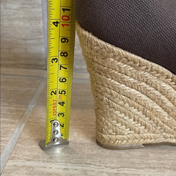 BANANA REPUBLIC Women’s Size 9 Brown Espadrilles - Picture 11 of 12